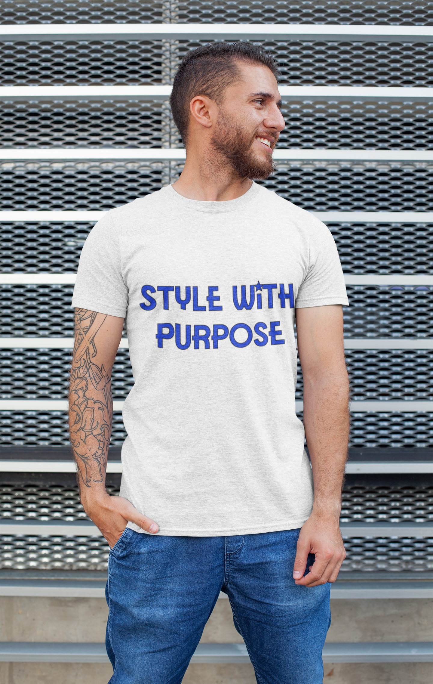 Unisex Short-Sleeve Style With Purpose Tee