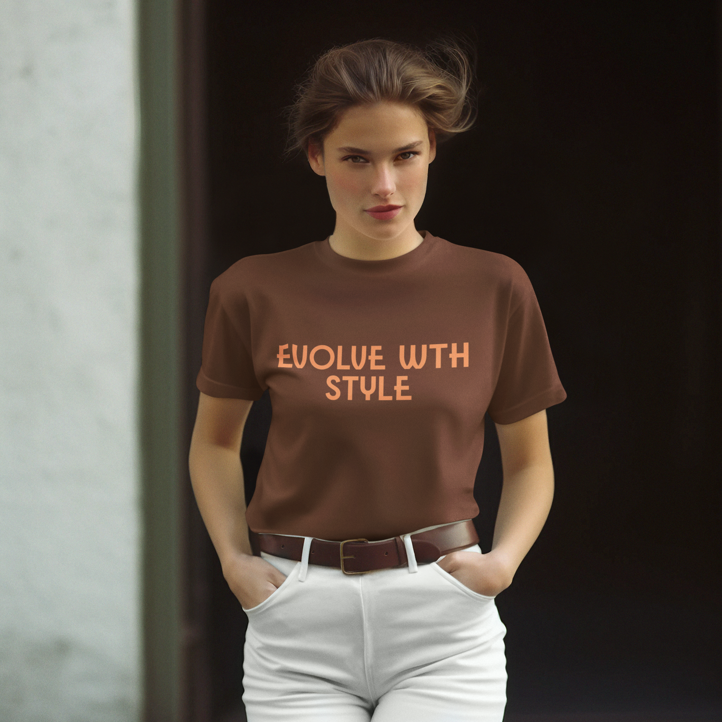 Unisex Short Sleeve Evolve With Style