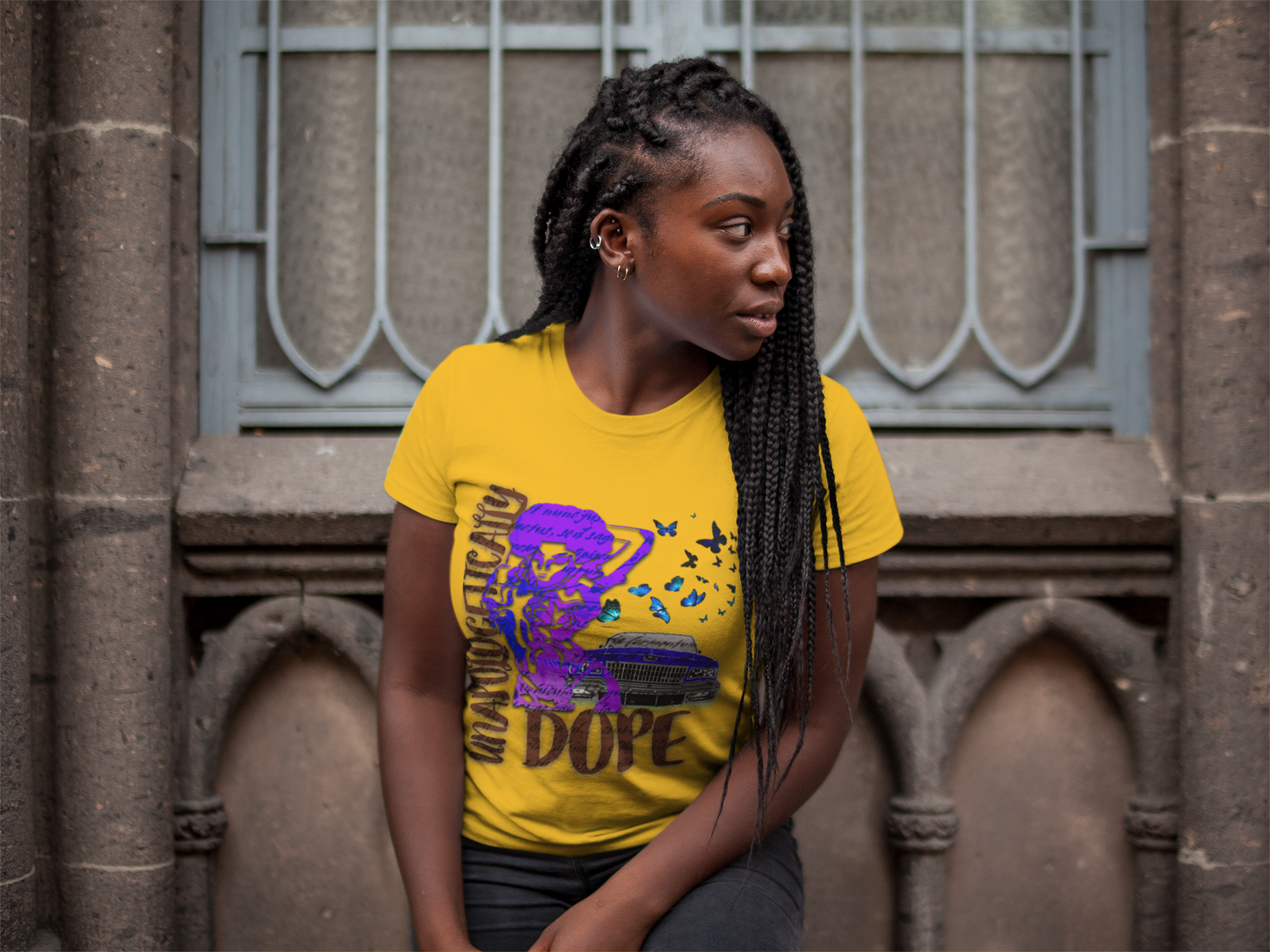 Women's Short Sleeve Unapologetically Dope T-Shirt – Bold & Empowering Tee