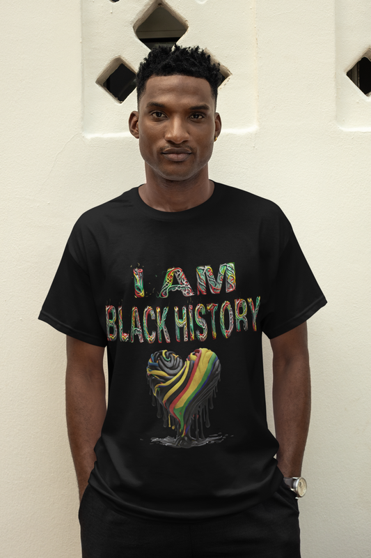 Men's I am Black History Short Sleeve T-shirt