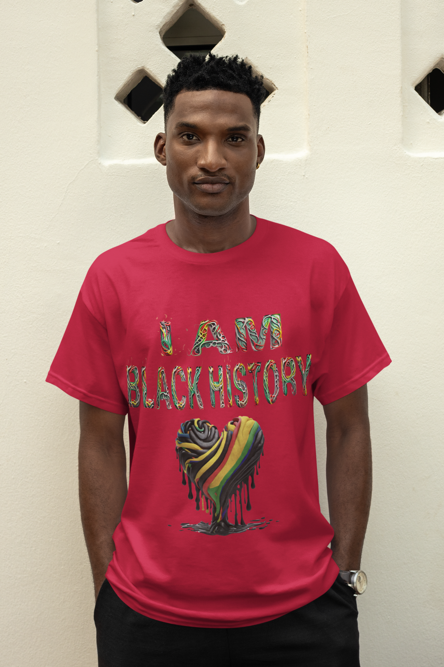 Men's I am Black History Short Sleeve T-shirt