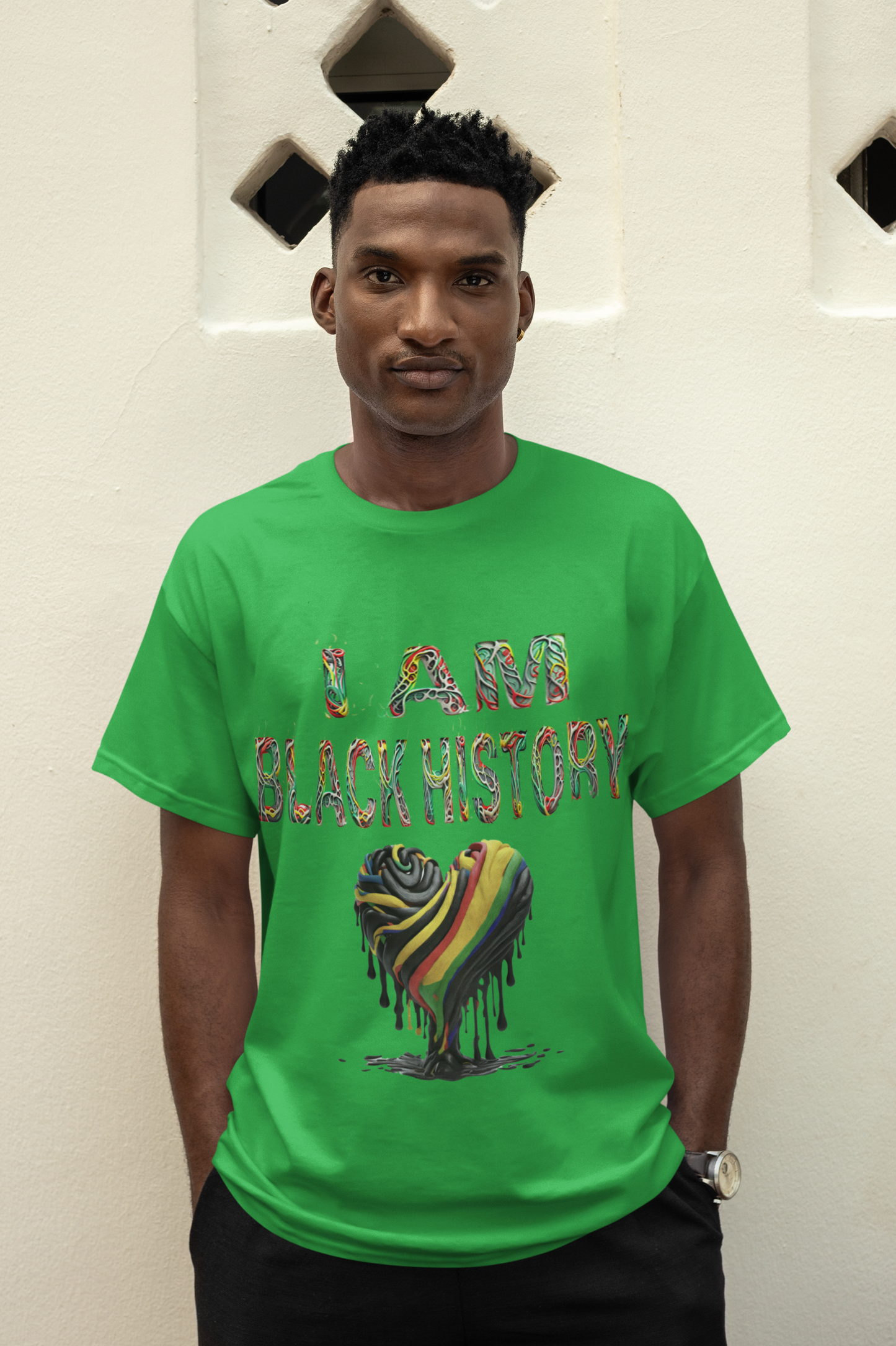 Men's I am Black History Short Sleeve T-shirt