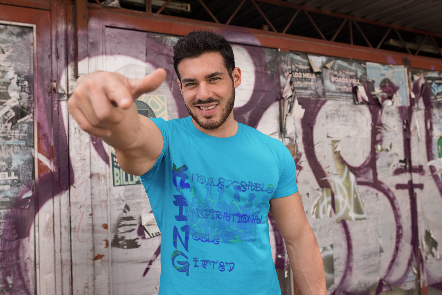 Men's Short Sleeve King T-shirt