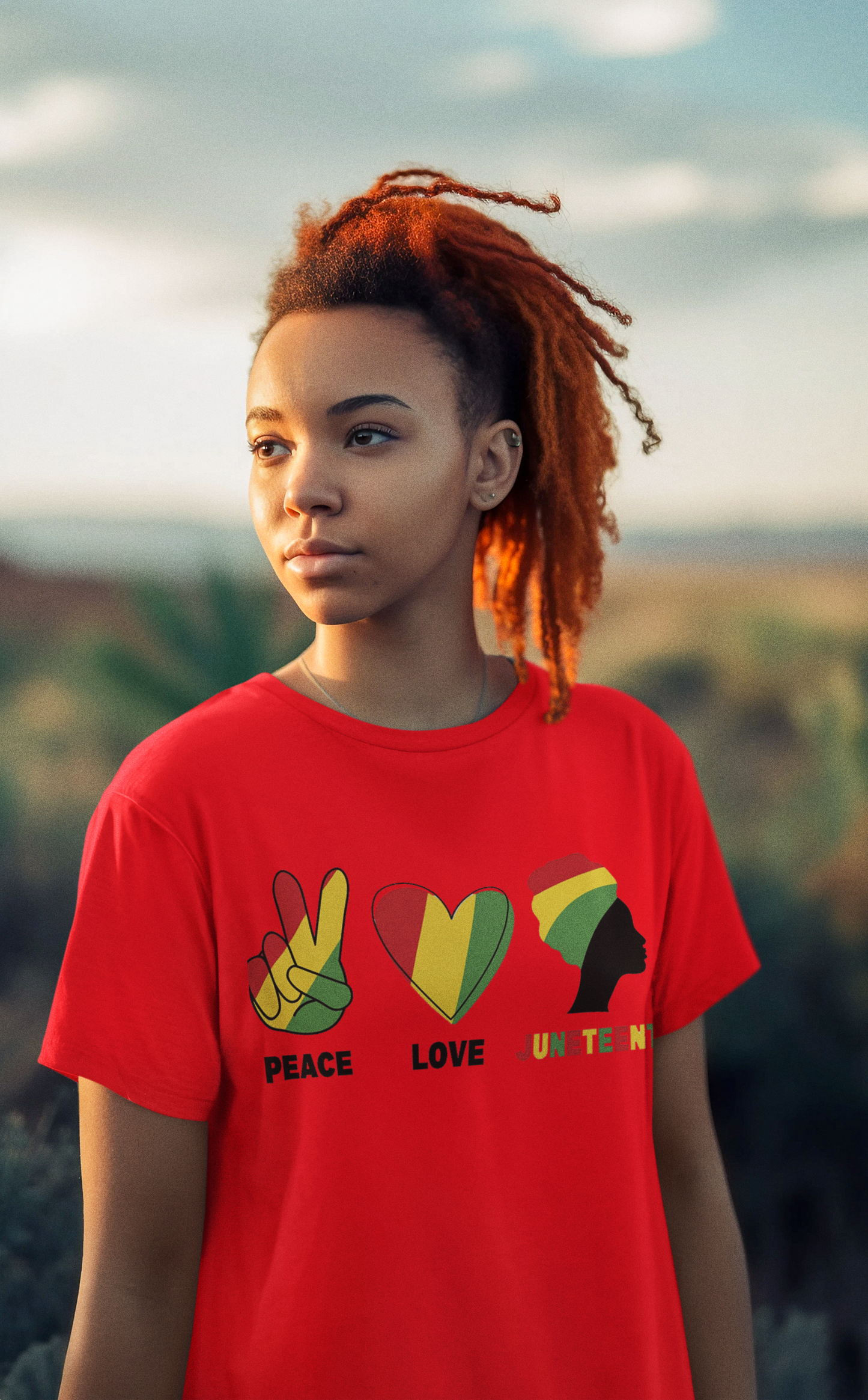 Unisex Short Sleeve Juneteenth Love T-Shirt