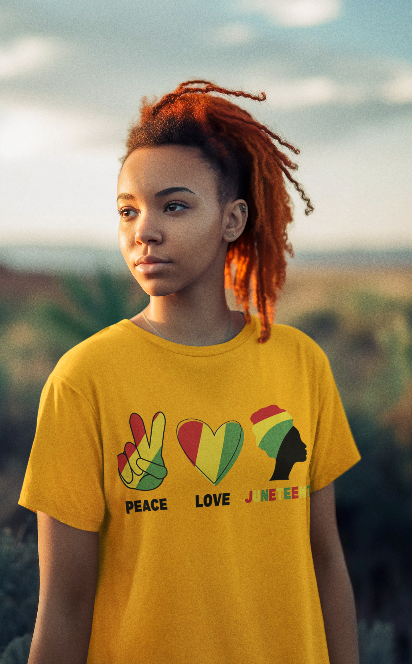 Unisex Short Sleeve Juneteenth Love T-Shirt