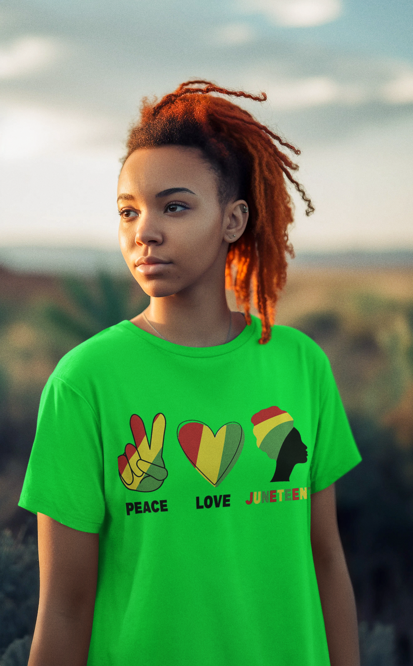 Unisex Short Sleeve Juneteenth Love T-Shirt